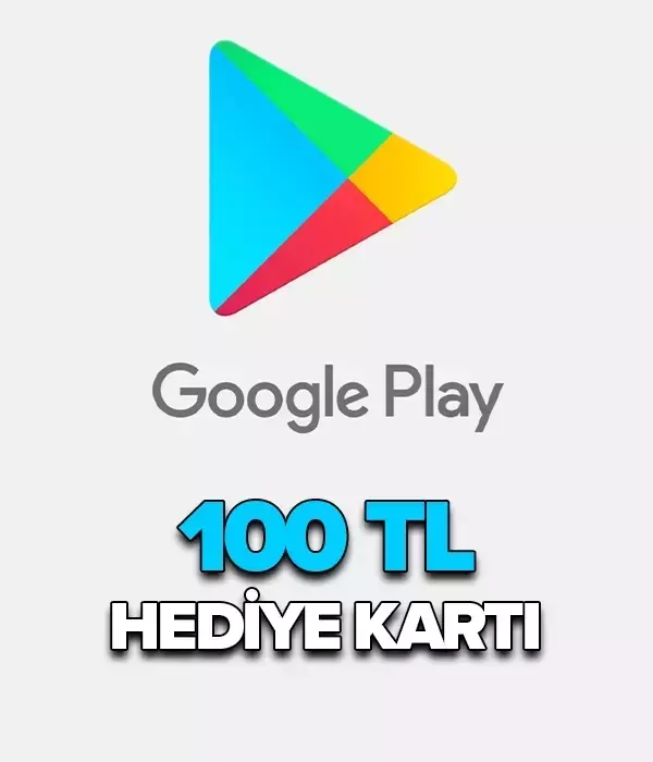 Google Play 100 TL Hediye Kartı
