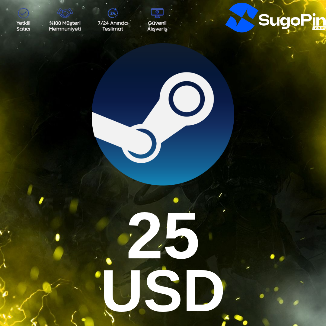 Steam 25 Usd
